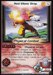 Red Elbow Drop - 75 - Unlimited Edition - Flat Foil